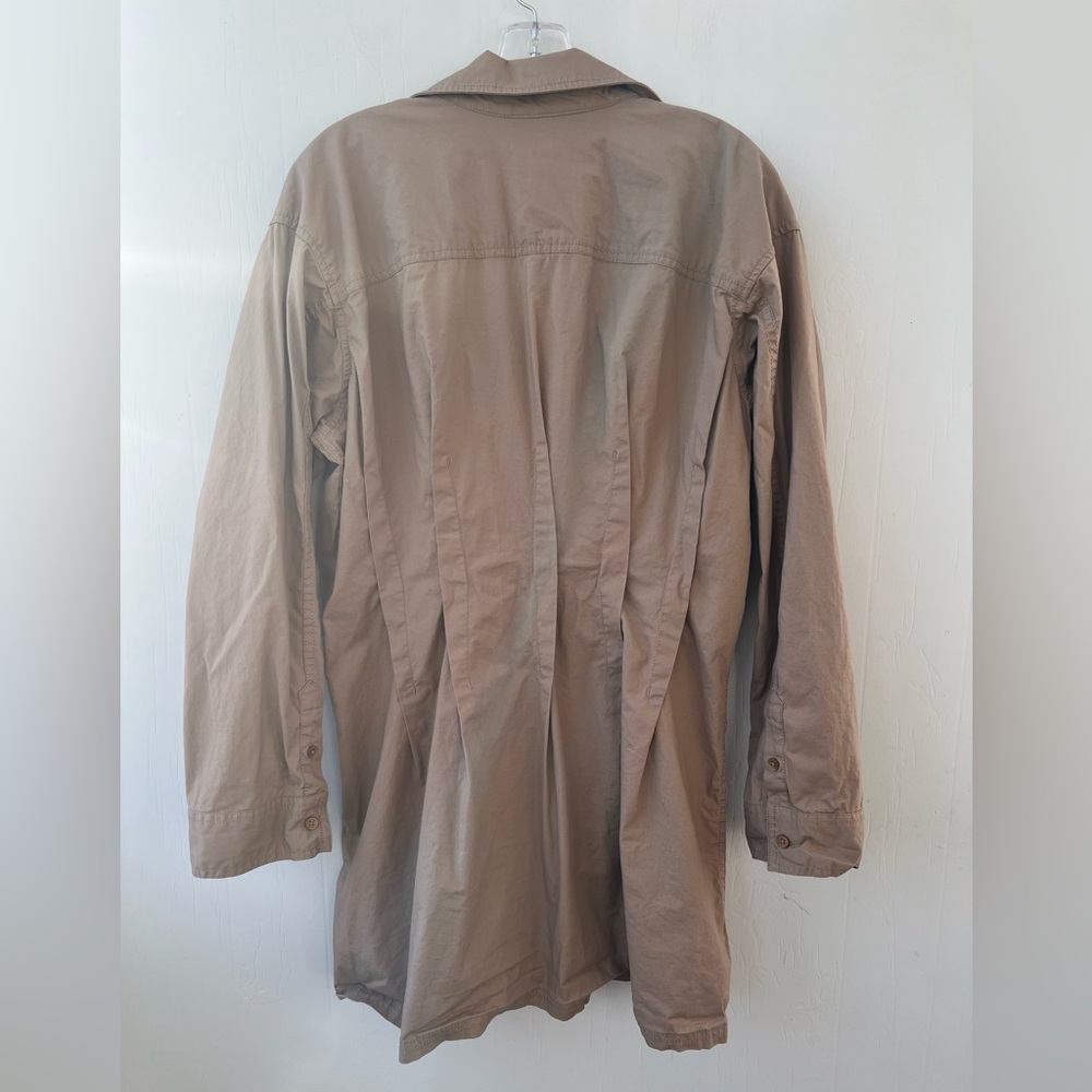 Pilcro Anthropologie Pintuck Mini Shirt Dress (Size L) - Picture 9 of 13